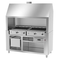 Газовый гриль из нержавеющей стали GGM HKGE1800E#2#GGE800