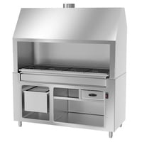 Гриль на древесном угле GGM HKGE1800E#KGE1600