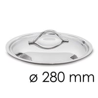 Крышка кастрюли GGM TDKY280, фото №1 Крышка кастрюли GGM TDKY280, фото №1, интернет-магазин пищевого оборудования Систем4