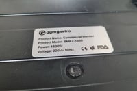 Профессиональный блендер GGM BMK2-1500, фото №11, интернет-магазин пищевого оборудования Систем4