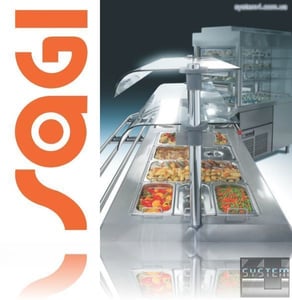 Холодильний агрегат для ліній самообслуговування SAGI (Self-service) QL14RVR, фото №6, інтернет-магазин харчового обладнання Систем4