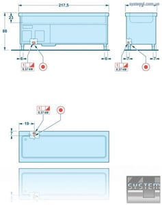 Холодильний агрегат для ліній самообслуговування SAGI (Self-service) QE21VR, фото №2, інтернет-магазин харчового обладнання Систем4