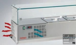 Витрина холодильная Angelo Po AR143V, фото №6, интернет-магазин пищевого оборудования Систем4