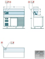 Витрина холодильная Angelo Po AR143V, фото №9, интернет-магазин пищевого оборудования Систем4