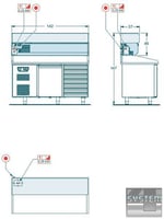 Витрина холодильная Angelo Po AR147V, фото №9, интернет-магазин пищевого оборудования Систем4