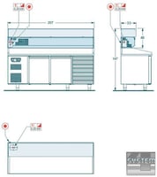 Витрина холодильная Angelo Po AR203V, фото №9, интернет-магазин пищевого оборудования Систем4
