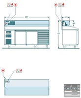Витрина холодильная Angelo Po AR207, фото №9, интернет-магазин пищевого оборудования Систем4