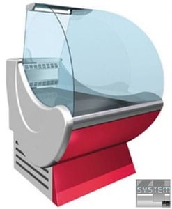 Угловая неохлаждаемая витрина Cryspi PRIMA ОС 45, фото №1, интернет-магазин пищевого оборудования Систем4