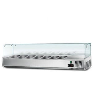 Холодильна вітрина GGM AGG164N, фото №1, інтернет-магазин харчового обладнання Систем4