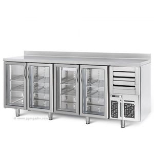 Холодильный стол барный GGM BGI256HG, фото №1, интернет-магазин пищевого оборудования Систем4