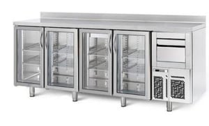 Холодильный стол барный GGM BGI256HGA, фото №1, интернет-магазин пищевого оборудования Систем4