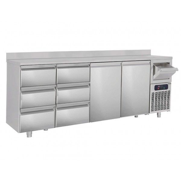 Холодильный стол барный GGM BGKF266A#2#SBGKF13, фото №1, интернет-магазин пищевого оборудования Систем4