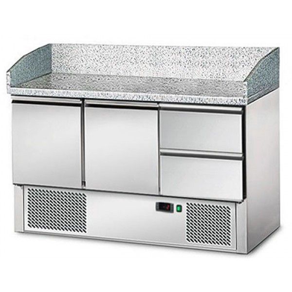 Холодильный стол для пиццы GGM POG147N#SBG1212, фото №1, интернет-магазин пищевого оборудования Систем4