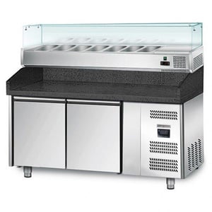 Холодильный стол для пиццы GGM POM158N-S#AGG153N, фото №1, интернет-магазин пищевого оборудования Систем4