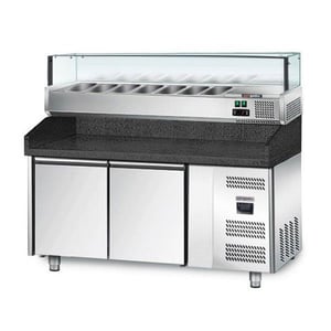 Холодильный стол для пиццы GGM POM158N-S#AGS153LN, фото №1, интернет-магазин пищевого оборудования Систем4