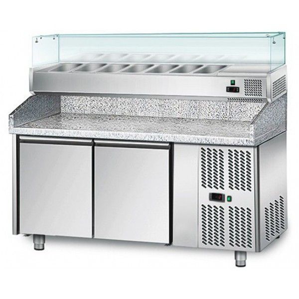 Холодильный стол для пиццы GGM POS158N#AGG153N, фото №1, интернет-магазин пищевого оборудования Систем4