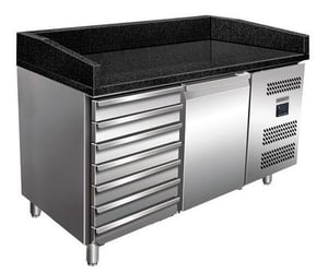 Холодильный стол для пиццы GGM POM158SN-S, фото №1, интернет-магазин пищевого оборудования Систем4