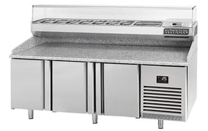 Холодильный стол для пиццы GGM POI207#AGI203, фото №1, интернет-магазин пищевого оборудования Систем4
