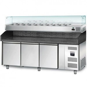 Холодильный стол для пиццы GGM POM208N-S#AGG203N, фото №1, интернет-магазин пищевого оборудования Систем4