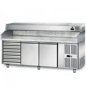 Холодильный стол для пиццы GGM POS208SN#AGG204EN, фото №1, интернет-магазин пищевого оборудования Систем4