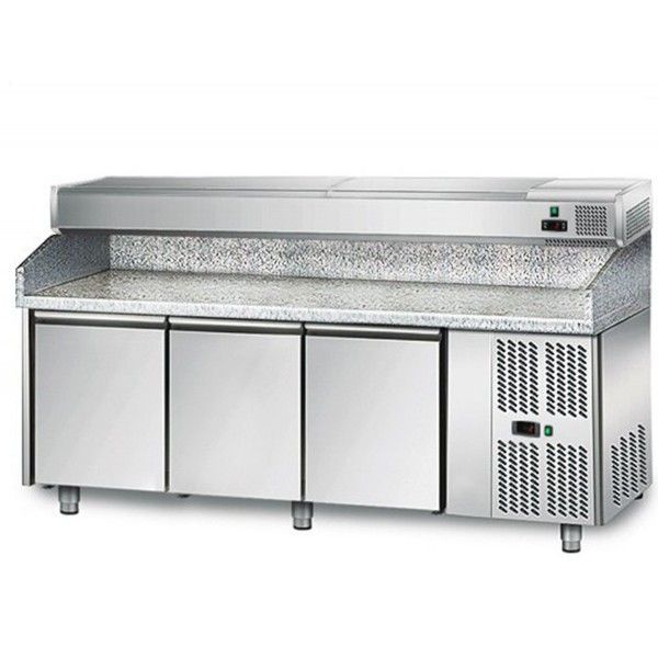Холодильный стол для пиццы GGM POS208N#AGG203EN, фото №1, интернет-магазин пищевого оборудования Систем4