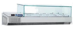 Холодильна вітрина Samaref VR 1200V, фото №1, інтернет-магазин харчового обладнання Систем4