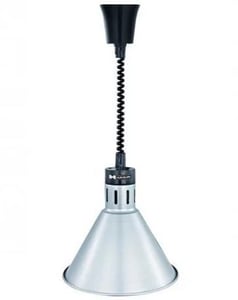 Лампа для підігріву страв HURAKAN HKN-DL800 срібло, фото №2, інтернет-магазин харчового обладнання Систем4