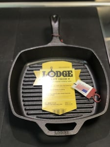 Сковорода-гриль чавунна Lodge L8SGP3, фото №7, інтернет-магазин харчового обладнання Систем4