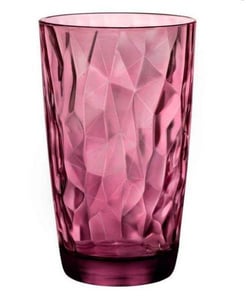 Склянка висока бузковий Bormioli Rocco 350270 серія Diamond