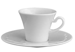 Чашка с блюдцем caffe espresso Ancap 35969-002059 cерия Vivaldi, фото №1, интернет-магазин пищевого оборудования Систем4