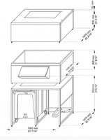 Бункер Brema DRB1200, фото №1, інтернет-магазин харчового обладнання Систем4