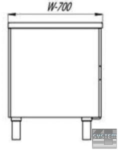 Холодильний стіл Cryspi ШС-0,3, фото №7, інтернет-магазин харчового обладнання Систем4