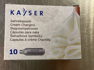 Баллончики для сифона для сливок Kayser 10282, фото №4, интернет-магазин пищевого оборудования Систем4