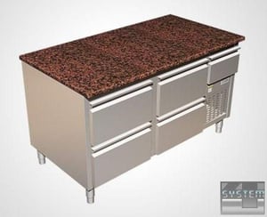 Холодильний стіл Mawi SSZ-1,0, фото №1, інтернет-магазин харчового обладнання Систем4