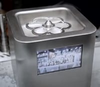 Охолоджувач келихів Thrill Vortex CUBE LCD, фото №5, інтернет-магазин харчового обладнання Систем4