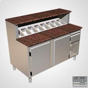 Холодильний стіл Mawi SP-1,0, фото №1, інтернет-магазин харчового обладнання Систем4