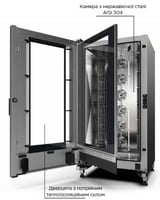 Пароконвектомат Unox XEBL-16EU-GPRS, фото №4, интернет-магазин пищевого оборудования Систем4