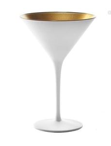 Бокал для мартини матовый-белый Stoelzle 1408625 серия Olympic