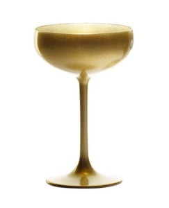 Бокал для шампанского золотой Stoelzle 39502 серия Olympic, фото №1, интернет-магазин пищевого оборудования Систем4