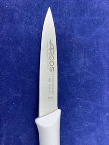 Нож для чистки Arcos 85 мм белый 188524 серия Nova, фото №1, интернет-магазин пищевого оборудования Систем4