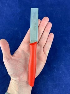 Нож для чистки Arcos 85 мм красный 188522 серия Nova, фото №4, интернет-магазин пищевого оборудования Систем4