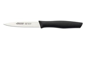 Нож для чистки Arcos 100 мм черного цвета 188600 серия Nova, фото №1, интернет-магазин пищевого оборудования Систем4