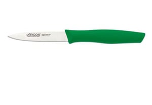 Нож для чистки Arcos 85 мм зеленый 188521 серия Nova, фото №1, интернет-магазин пищевого оборудования Систем4