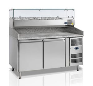 Холодильний стіл для піци-піццеолу Tefcold PT1200, фото №1, інтернет-магазин харчового обладнання Систем4