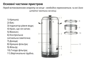 Элетрокипятильник Concept Line Hendi 211465, фото №9, интернет-магазин пищевого оборудования Систем4