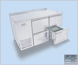 Стіл холодильний Оrest СХЯ-4 граніт, фото №1, інтернет-магазин харчового обладнання Систем4