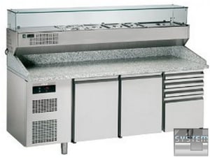 Холодильный стол для пиццы - пиццеола SAGI KBPZ207B, фото №1, интернет-магазин пищевого оборудования Систем4