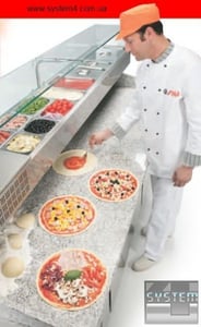 Холодильний стіл для піци - піцеола SAGI KBPZ207B, фото №3, інтернет-магазин харчового обладнання Систем4