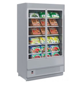 Холодильная горка ВХСп-0,7 стекл.фронт Carboma Cube, фото №1, интернет-магазин пищевого оборудования Систем4