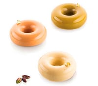 Форма силиконовая DONUTS GOURMAND 80 Silikomart Ø72 h27 мм, фото №1, интернет-магазин пищевого оборудования Систем4